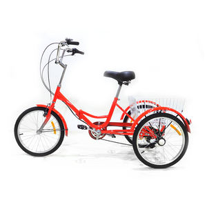 Triciclo para Adultos, <span class=keywords><strong>Bicicleta</strong></span> de <span class=keywords><strong>Tres</strong></span> <span class=keywords><strong>Ruedas</strong></span>, 20, 24, 26 Pulgadas, <span class=keywords><strong>Bicicleta</strong></span> <span class=keywords><strong>Plegable</strong></span> de 3 <span class=keywords><strong>Ruedas</strong></span>, Triciclo para Adultos, Triciclos Plegables - Product Image 5