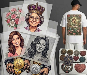 Parches Termoadhesivos Elásticos de Alta Elasticidad y Tacto Suave para el Día de la Madre, Duraderos y Lavables, para Ropa, Gorras y Lona - Product Image 1