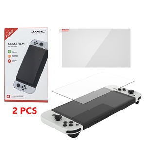 Lot de 2 films OLED de Protection pour Console Nintendo Switch, <span class=keywords><strong>Film</strong></span> renforcé, Anti-empreintes digitales, pour ns, pack de remplacement - Product Image 5