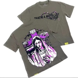 Wholesale Custom Street Wear Designer T-shirt <b>Top</b> Tee Tshirt for Men - Product Image 5