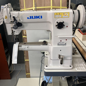 จักรเย็บผ้า New Jukis รุ่น 246-7 แบบล็อคสติทช์ พร้อมตะขอขนาดใหญ่แบบแกนตั้ง จักรเย็บผ้าแบบเตียงทรงกระบอก 246 - Product Image 4