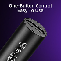 Lampe torche LED industrielle portable UV 365nm rechargeable en alliage d'aluminium pour détection de taches d'animaux et anti-contrefaçon