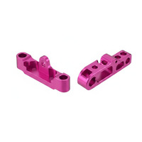 Kit de modification de rampe d'alimentation Série K, finition anodisée, universel, haut débit, en aluminium billette usiné CNC et par électroérosion à fil