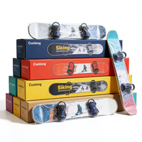 Fabrik Benutzerdefiniertes Logo Biologisch Abbaubare Große Karton-Verpackung Papierkarton Snowboard Skateboard Versandboxen