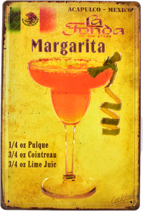 Café Mojito mujeres inflamable 3D en relieve retro cerveza cartel pared decoración bar pub coche metal estaño signos hogar Metal signo - Product Image 4