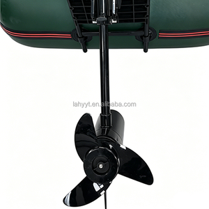 Hailebao Gommone Gonfiabile in PVC da 50 libbre con Motore Fuoribordo, Elica per Kayak, Piccola Canoa Ecologica e Resistente per Laghi e Fiumi - Product Image 4