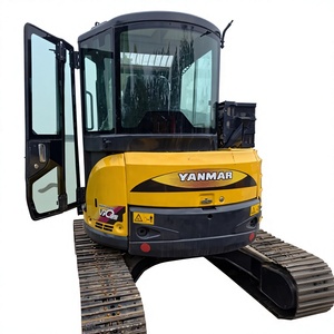 Miniexcavadora Yanmar ViO55-5B de 5.5 Toneladas, Usada, con Motor Yanmar, en Buenas Condiciones - Product Image 1