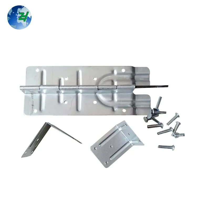 Free Samples Galvanized Steel Pallet Collar Hinges For Wooden Box