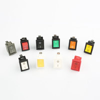 KCD3 10A 250V 15x21mm Certifié Mini on OFF Panneau Noir Interrupteur à Bascule T85