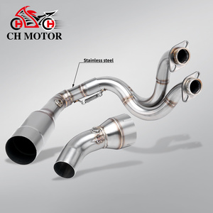 Sistema de Escape para Motocicleta Kawasaki <span class=keywords><strong>Z650</strong></span> Ninja 650 Ninja650 <span class=keywords><strong>ER6N</strong></span> Versys 650 2023-2025, Tubo de Escape Deslizante de 51 mm para <span class=keywords><strong>Z650</strong></span> - Product Image 1