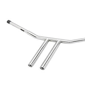Manillares de Acero Cromados de 2026-10/12/14/16 Pulgadas de Montaje Alto para Modificaciones de Motocicletas Sportster FXST FLST - Product Image 6