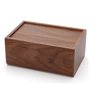 Home <span class=keywords><strong>DecorHome</strong></span> Decor Caja de pañuelos de madera con tapa deslizante - Product Image 2