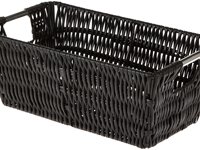 Panier de rangement en PP tissé à la main, moderne, imperméable, personnalisé, de haute qualité, écologique, multifonctionnel, avec poignée