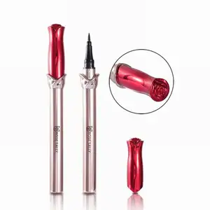 Custom Kleur Siliconen Eyeliner En Mascara Palet Lijm Pen Waterdichte Trending Make Up Witte Make-Up Cosmetica Eye Liner