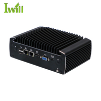 Mini PC Sin Ventilador N5095 en Oferta, DDR4, HD, VGA, 4 Puertos USB 3.0, 2 Puertos USB 2.0, Multi-Interfaz, Entrada de 12V, Sistema Barebone Industrial