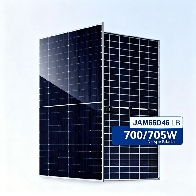JA Solar Panels 695W 700W 710W 720W Solar Energy System 710wp 715wp 720W Jinko Longi JA Risen Solar Photovoltaic Panel