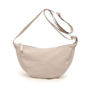 Bolso Bandolera de Nylon Suave con Cremallera para Mujer Bestella, Estilo Dumpling, para Primavera y Otoño, Versátil y a la Moda - Product Image 4