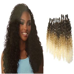 Extensiones de cabello liso suave de fibra de alta temperatura resistente al calor de alta calidad para mujeres moda europea americana - Product Image 3