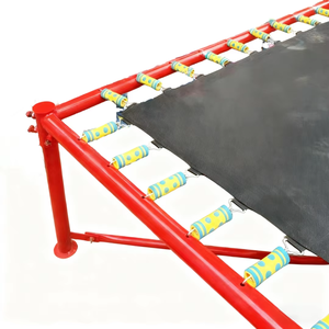 <span class=keywords><strong>Trampoline</strong></span> à bungee pliable en acier souple pour enfants, garçons et filles, sûr, durable, écologique, pour usage intérieur/extérieur, domestique et commercial - Product Image 4