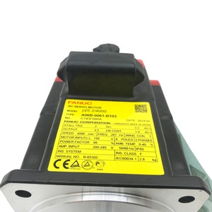 มอเตอร์ไฟฟ้ากระแสสลับขนาดกะทัดรัด3เฟส0.75kW 200-230โวลต์4.2A 3000รอบต่อนาที A06B-0061-B103สำหรับพัดลม - Product Image 4