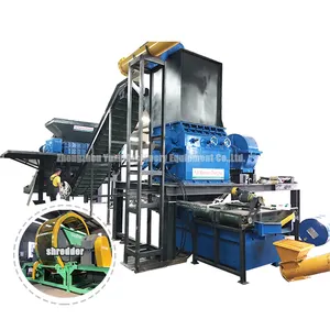 Volautomatische Autoband Recycling Machine Productielijn Rubber Poeder Asfalt Afval Banden Recycling Machine Plant