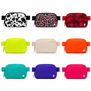 USA Oversea Warehouse Premium Breathable Lightweight Women Belt Bag Waist Bag Fanny Pack for Running Travel - Product Image 1