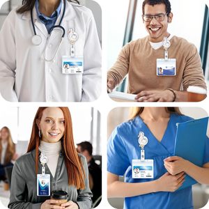 Đăng ký Ngớ Ngẩn ngỗng hài hước huy hiệu Reel, dễ thương có thể thu vào ID chủ thẻ huy hiệu, tên tag làm việc huy hiệu <span class=keywords><strong>Clip</strong></span> - Product Image 2