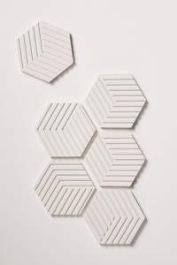 <span class=keywords><strong>Pannelli</strong></span> <span class=keywords><strong>Fonoassorbenti</strong></span> <span class=keywords><strong>Esagonali</strong></span> Autoadesivi ad Alta Densità, Elegante Rivestimento Acustico da Parete per Uso Domestico - Product Image 4