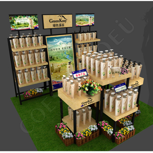 Folding Market Stall Cardboard <strong>CD</strong>/Facial Sheet Display <strong>Stands</strong> - Product Image 4