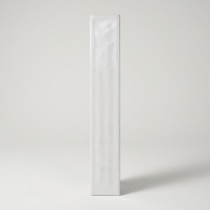 Azulejo Blanco Medina 5 x 30 cm Brillante con Bordes Irregulares - Product Image 1