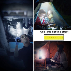 Lampe torche tactique WOSEN Mini rechargeable COB 1000LM IP67 étanche avec mise au point réglable longue portée pour le camping et les activités de plein air - Product Image 5