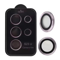 Protecteur d'objectif d'appareil photo pour Samsung S23 S24 S25 ultra couvercle d'anneau d'objectif en alliage d'aluminium