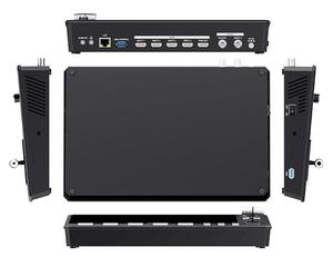 FEELWORLD L4マルチカメラビデオミキサースイッチャー10.1 "タッチスクリーンUSB3.0高速ストリーミングデジタルオーディオビデオミキサー - Product Image 6