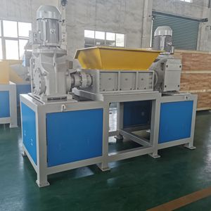 Hot Selling Double Shaft Scrap Recycling <b>Machine</b> Waste Wood Plastic <b>Tires</b> Pet Bottle Shredder With Gearbox Pump Core Components - Product Image 4