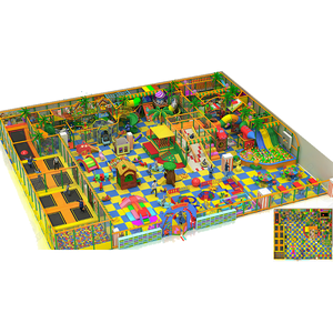China Soft Play <b>Indoor</b> Playground Structures with <b>Slide</b> and Ball Pit for Kids Plastic Material Entertainment Use - Product Image 1