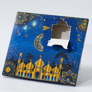 Personnalisé 24 Jours Surprise Cadeaux De Noël Rechargeable Papier Carton De Noël Compte À Rebours <span class=keywords><strong>Calendrier</strong></span> Boîte pour Enfants Ados Garçons Filles - Product Image 1