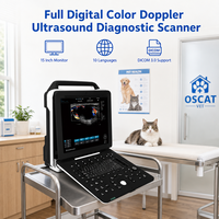 Système d'échographie Doppler couleur vétérinaire OSCAT, scanner numérique portable pour animaux, examen diagnostique pour hôpital vétérinaire