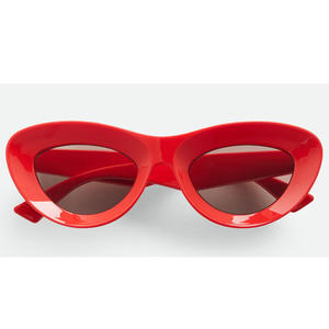 LBashades 2025 Trends Bulges Frame Cat Eye Gafas de sol Diseñador Famosa marca Gafas de Sol de acetato de alta calidad Hechas a mano Uv400 Shade - Product Image 1