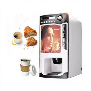 เครื่องชงกาแฟสำเร็จรูป 3 รสชาติ ประหยัดพลังงาน พร้อมตู้จำหน่ายชา sữaเชิงพาณิชย์ ไฟ LED สำหรับ<span class=keywords><strong>โฆษณา</strong></span> - Product Image 1