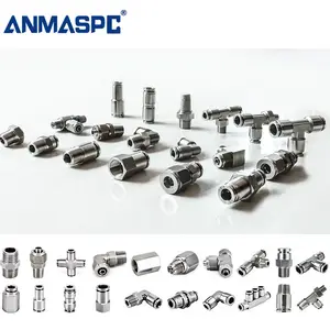 Swagelok Roestvrij Staal 316 Unie Mannelijke Elleboog 1/8 1/2 Buisfitting Voor Zuurstof