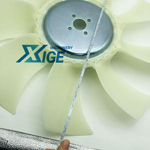 เครื่องยนต์ดีเซล C4.4 423-4010 CS-J5860BO 170916 ใบพัดลม 60 ซม.9 ใบด้านหน้าสําหรับรถขุด E320D2GC E320GC E318D มอเตอร์ - Product Image 5