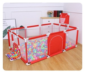 Clôture pour enfants, clôture de basket-ball pour bébé, parc de jeu <span class=keywords><strong>s</strong></span>écurisé, fosse à balles pour enfants, aire de jeux intérieure pour bébé, clôture de parc pour bébé - Product Image 3