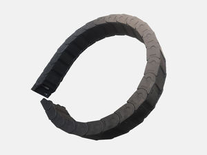 RiSheng yüksek uygun fiyatlı CNC makinesi aksesuar dayanıklı naylon çekirdek rulman esnek konveyör kablo sürükle tepsi için siyah - Product Image 3