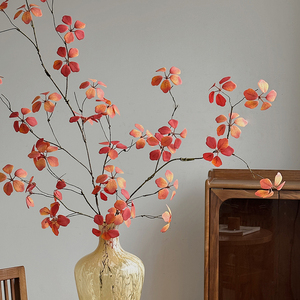 Trung Quốc Phong Cách Lá Sen Dài Thân Cây Nhân Tạo Chi Nhánh Cho Sàn Bình Phụ Trang Trí Nội Thất Phòng Khách Bàn Ăn Sắp Xếp. - Product Image 5