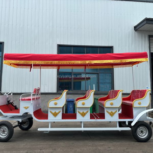 Carruaje de exhibición europeo, carroza real para bodas, carro de pasajeros para parques y turismo - Product Image 4