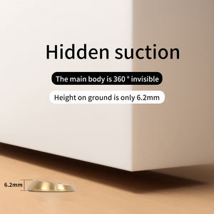 Butée <span class=keywords><strong>de</strong></span> <span class=keywords><strong>porte</strong></span> <span class=keywords><strong>au</strong></span> <span class=keywords><strong>sol</strong></span> <span class=keywords><strong>de</strong></span> décoration <span class=keywords><strong>de</strong></span> maison invisible minimaliste Butées <span class=keywords><strong>de</strong></span> <span class=keywords><strong>porte</strong></span> magnétiques réglables en hauteur - Product Image 4