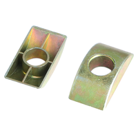 Connecteurs de lit en bois M8, écrous demi-lune en alliage de zinc, kit de connecteurs de tiges filetées 4 en 1, raccords de connexion métalliques pour meubles