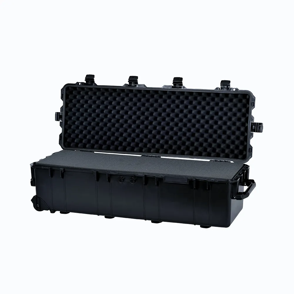 Wholesale IP67 Waterproof Hard Plastic Gun Case Shockproof Dustproof PE Material Outdoor Storage Display Customizable OEM