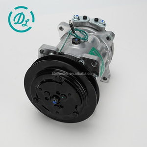 Eexcavastart คอมเพรสเซอร์ AC 7120-8019 SD7H15เครื่องขุด HD820-3อะไหล่ที่เชื่อถือได้เครื่องยนต์6D34-TLE2A ประสิทธิภาพสูง1ปี - Product Image 3
