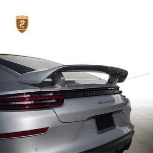 Kit carrosserie large en fibre de verre style Te-chart pour <span class=keywords><strong>Porsche</strong></span> Panamera 971 modèle 2017 – Pare-chocs avant, jupes latérales, élargisseurs d'ailes arrière - Product Image 5